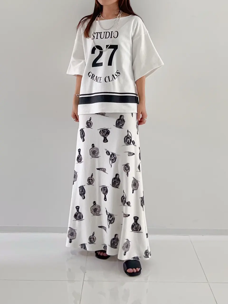 GRACE CONTINENTAL 古川温子 コーディネート画像