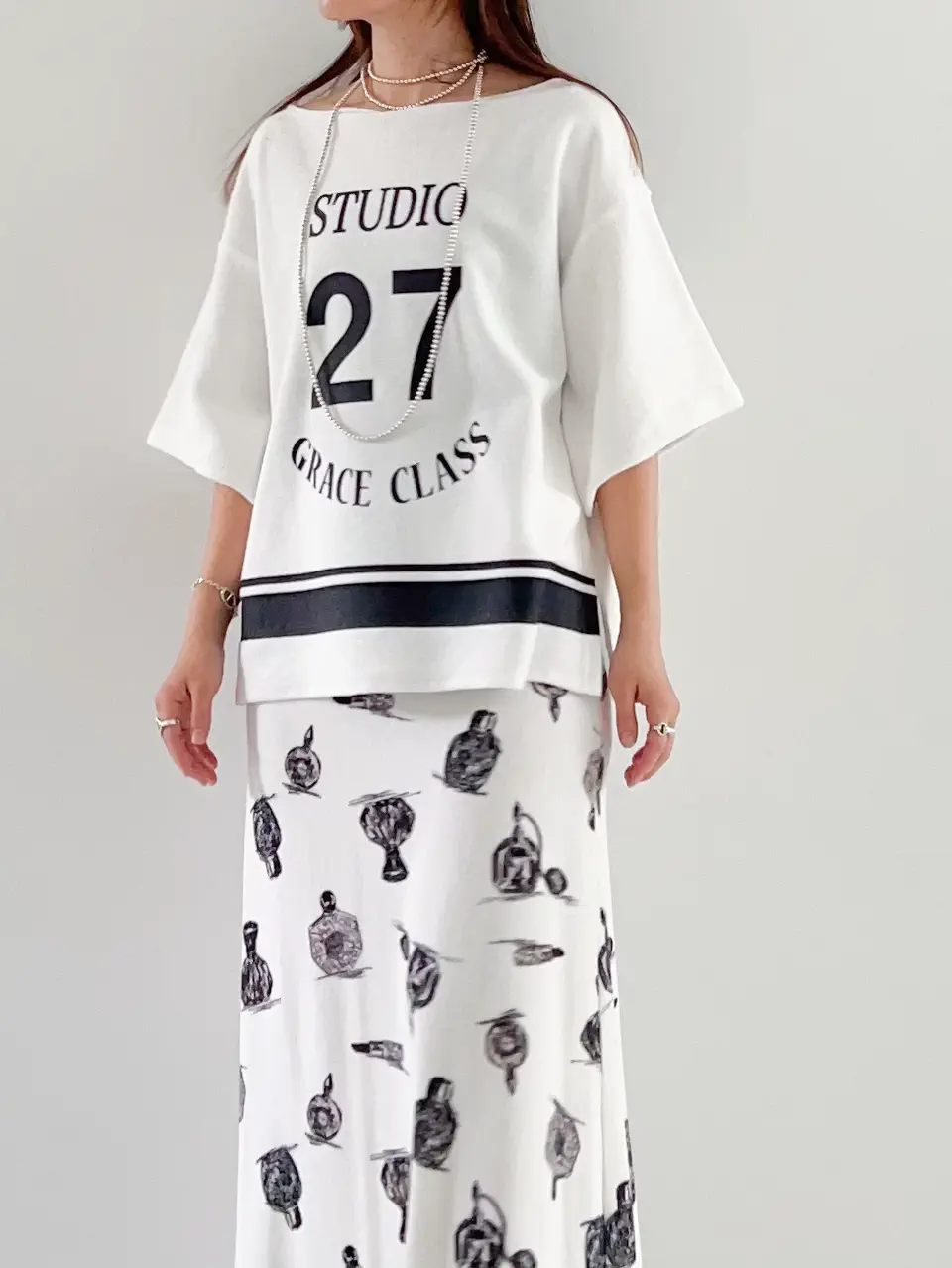 GRACE CONTINENTAL 古川温子 コーディネート画像