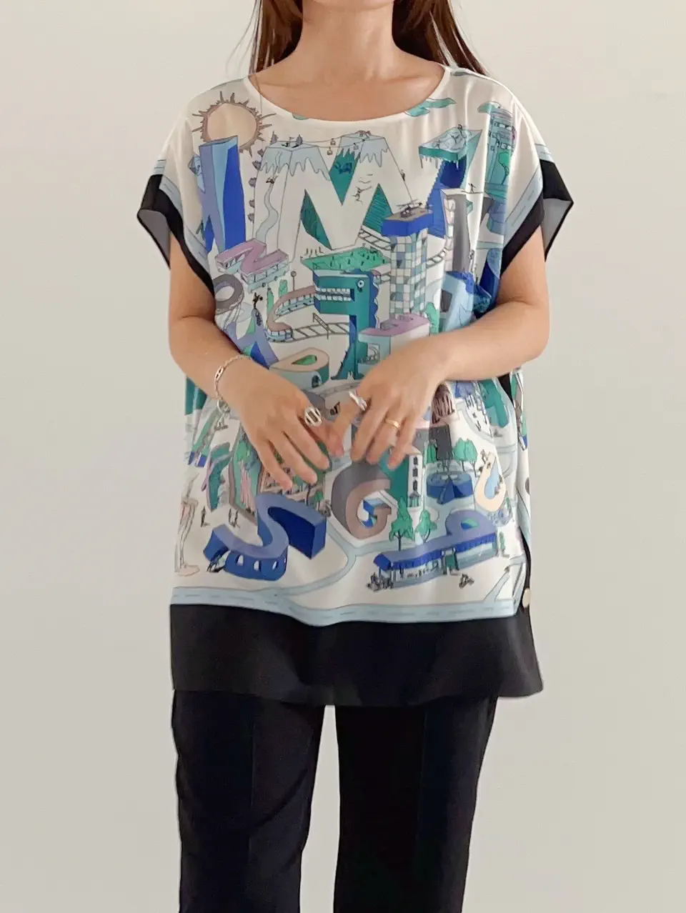 GRACE CONTINENTAL 古川温子 コーディネート画像