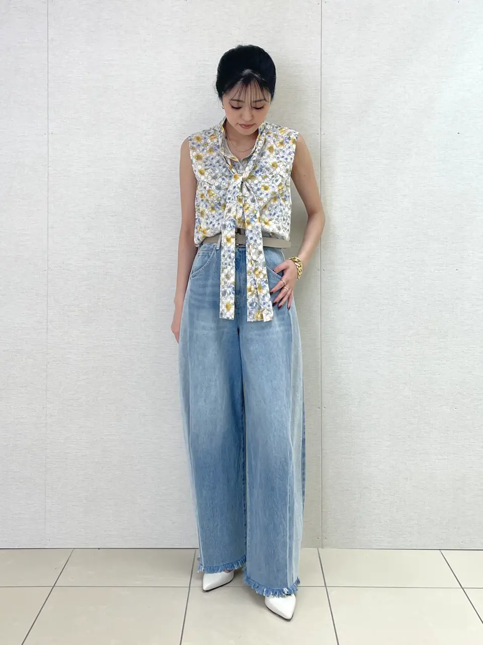 GRACE CONTINENTAL yoshi コーディネート画像