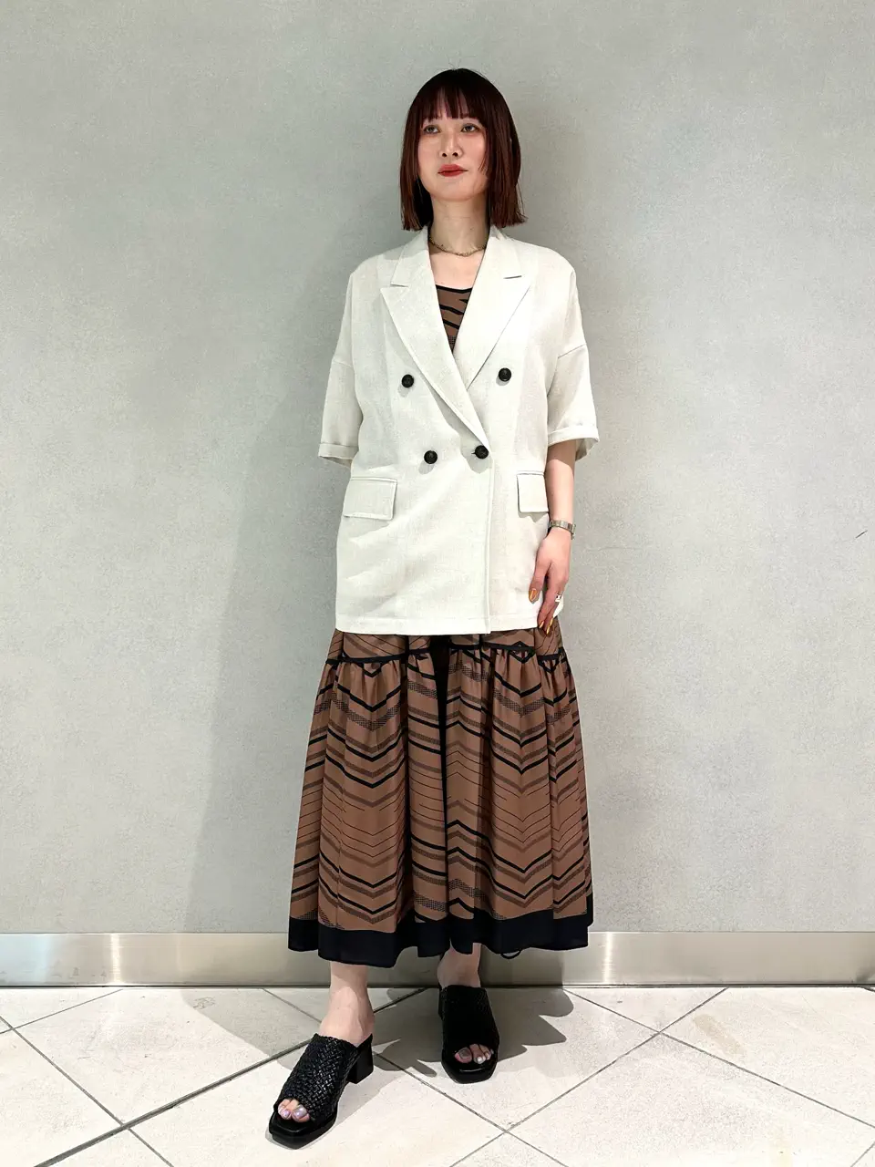 GRACE CONTINENTAL Kogane. コーディネート画像