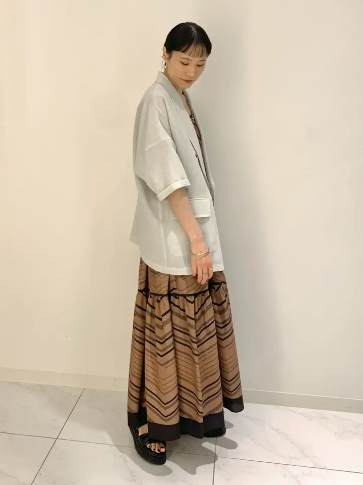 GRACE CONTINENTAL haruka iwasaki コーディネート画像