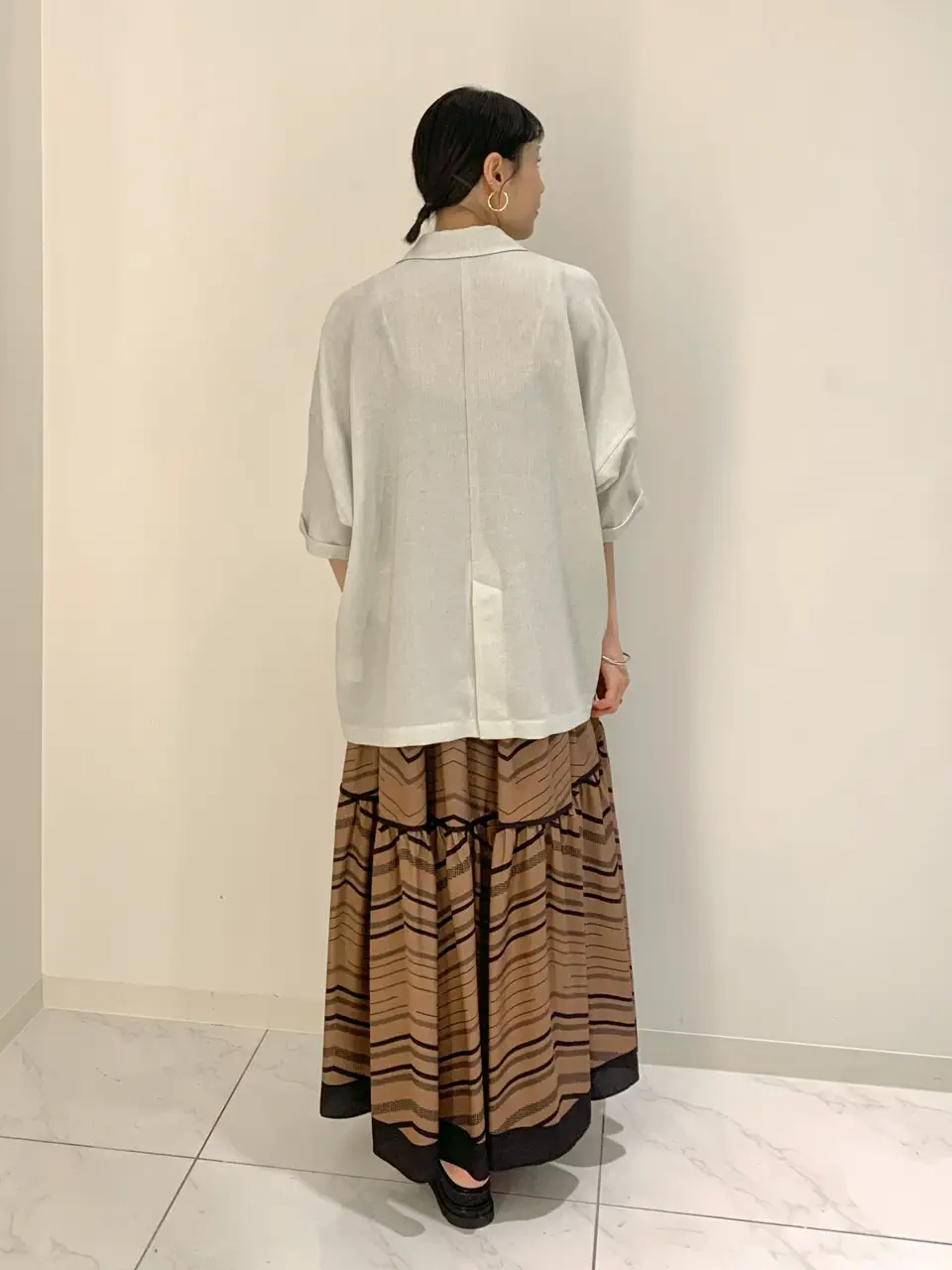 GRACE CONTINENTAL haruka iwasaki コーディネート画像