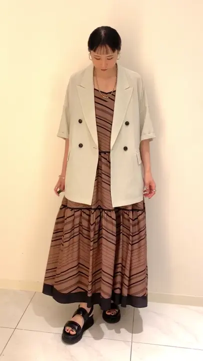 GRACE CONTINENTAL haruka iwasaki コーディネート画像