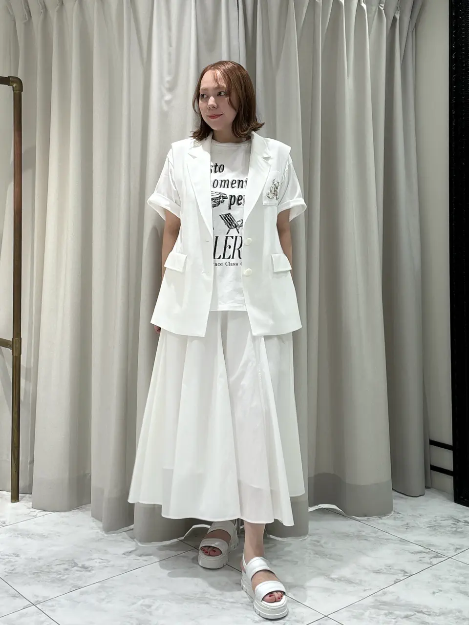 GRACE CONTINENTAL Izumi コーディネート画像