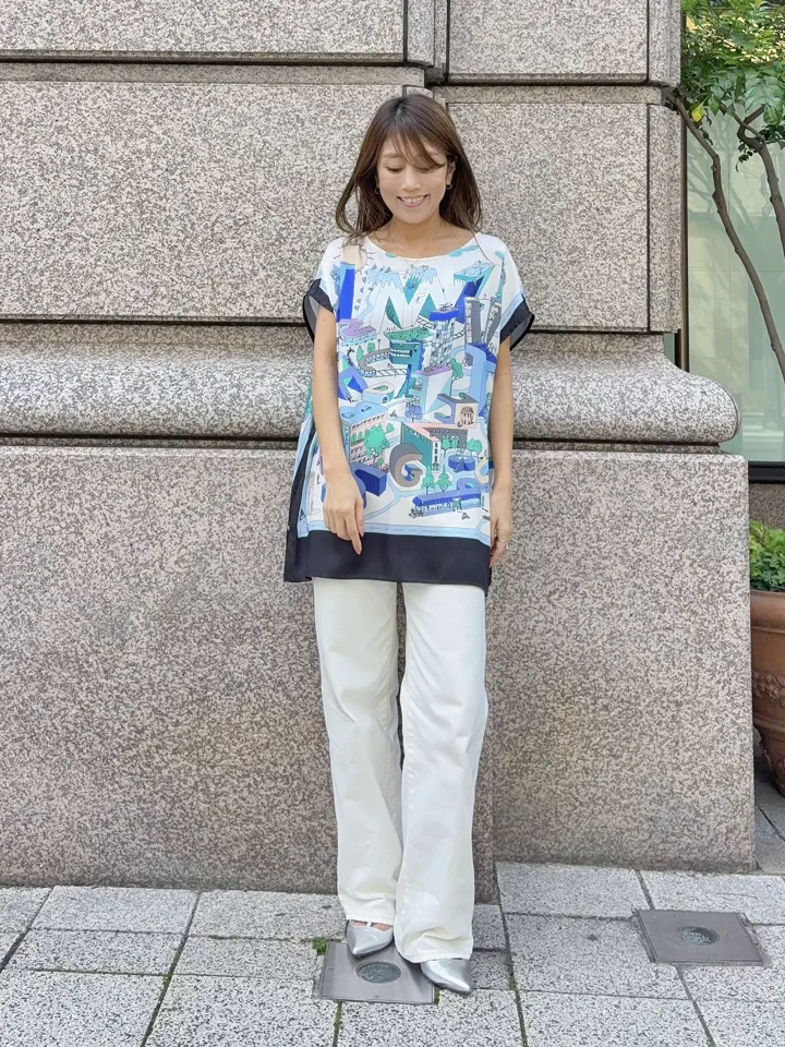 GRACE CONTINENTAL yukimi yonee コーディネート画像