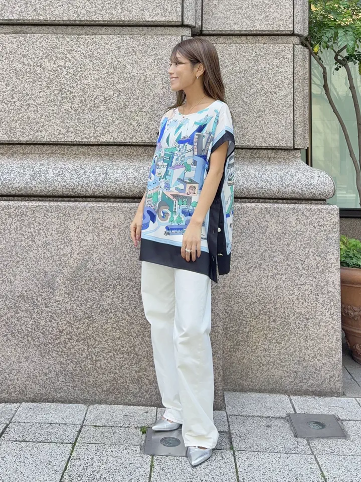 GRACE CONTINENTAL yukimi yonee コーディネート画像