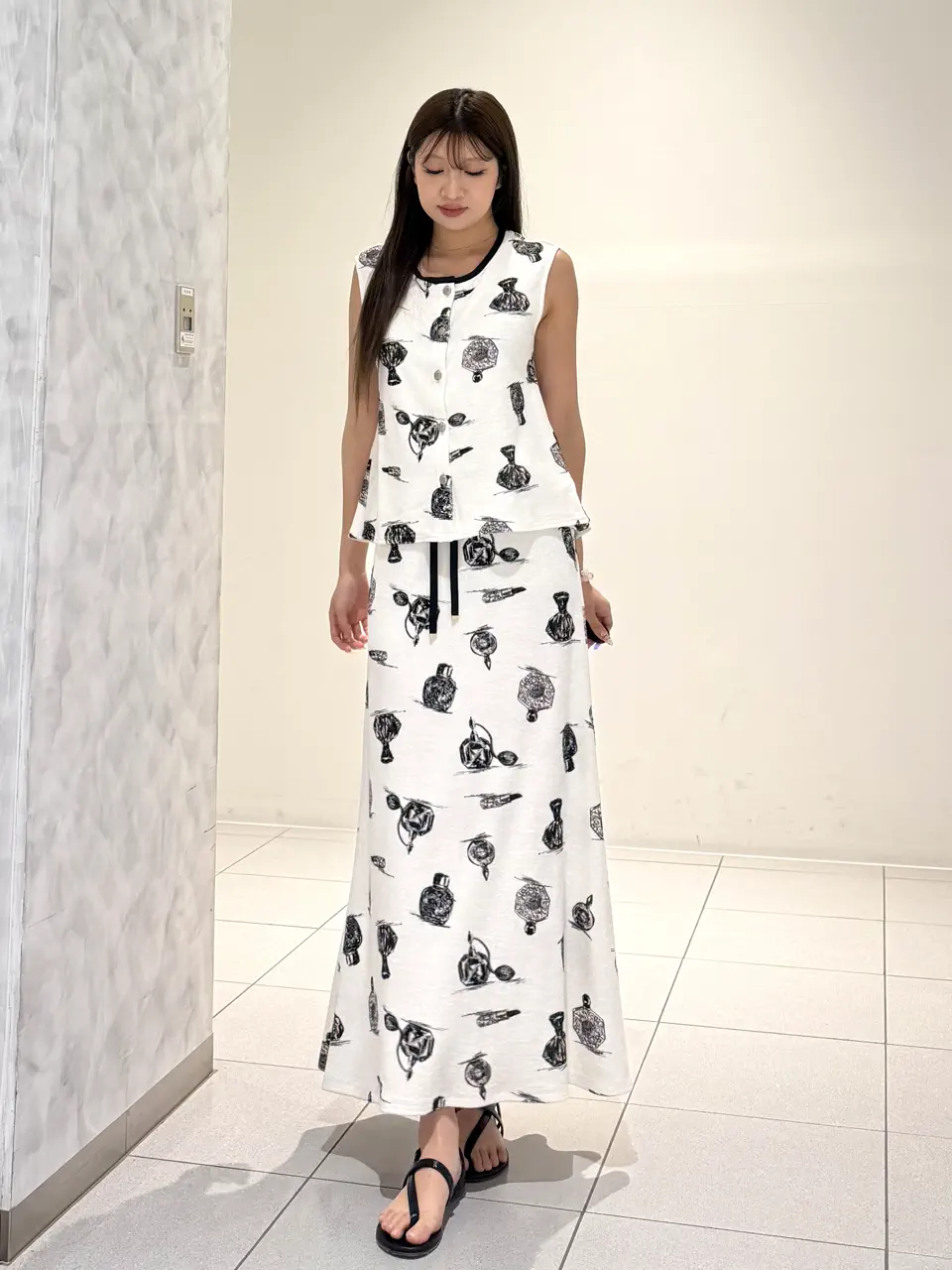 GRACE CONTINENTAL momo コーディネート画像