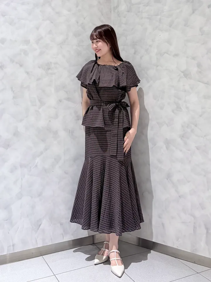 GRACE CONTINENTAL 根本　紗良 コーディネート画像