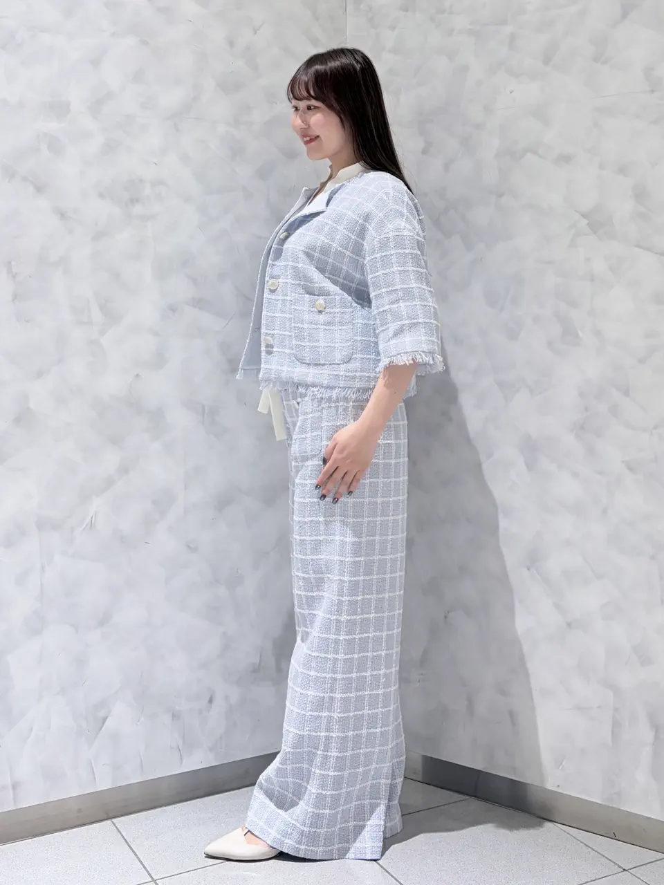 GRACE CONTINENTAL 根本　紗良 コーディネート画像