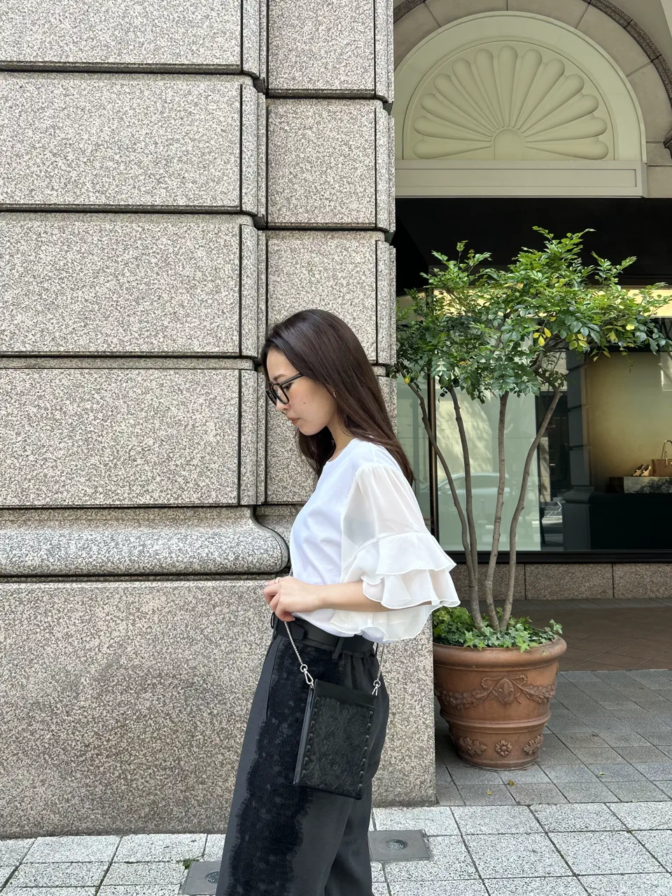 GRACE CONTINENTAL ERINA KATO コーディネート画像