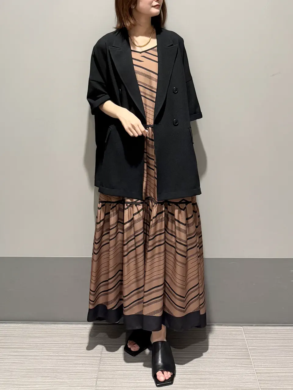 GRACE CONTINENTAL MORITA AI コーディネート画像