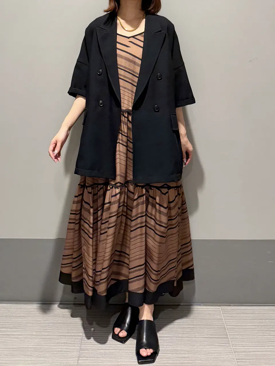 GRACE CONTINENTAL MORITA AI コーディネート画像