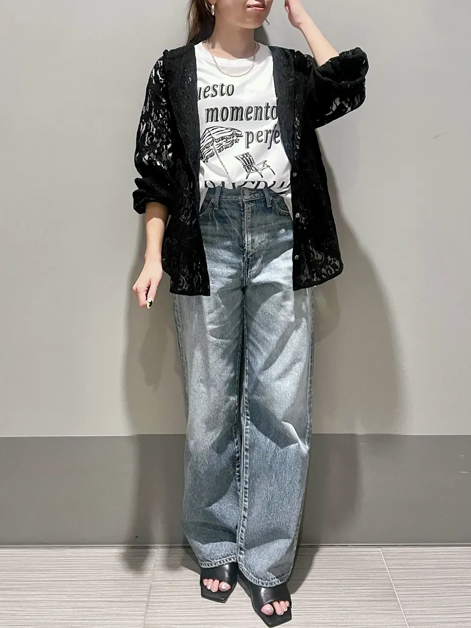 GRACE CONTINENTAL 細川　もなみ コーディネート画像