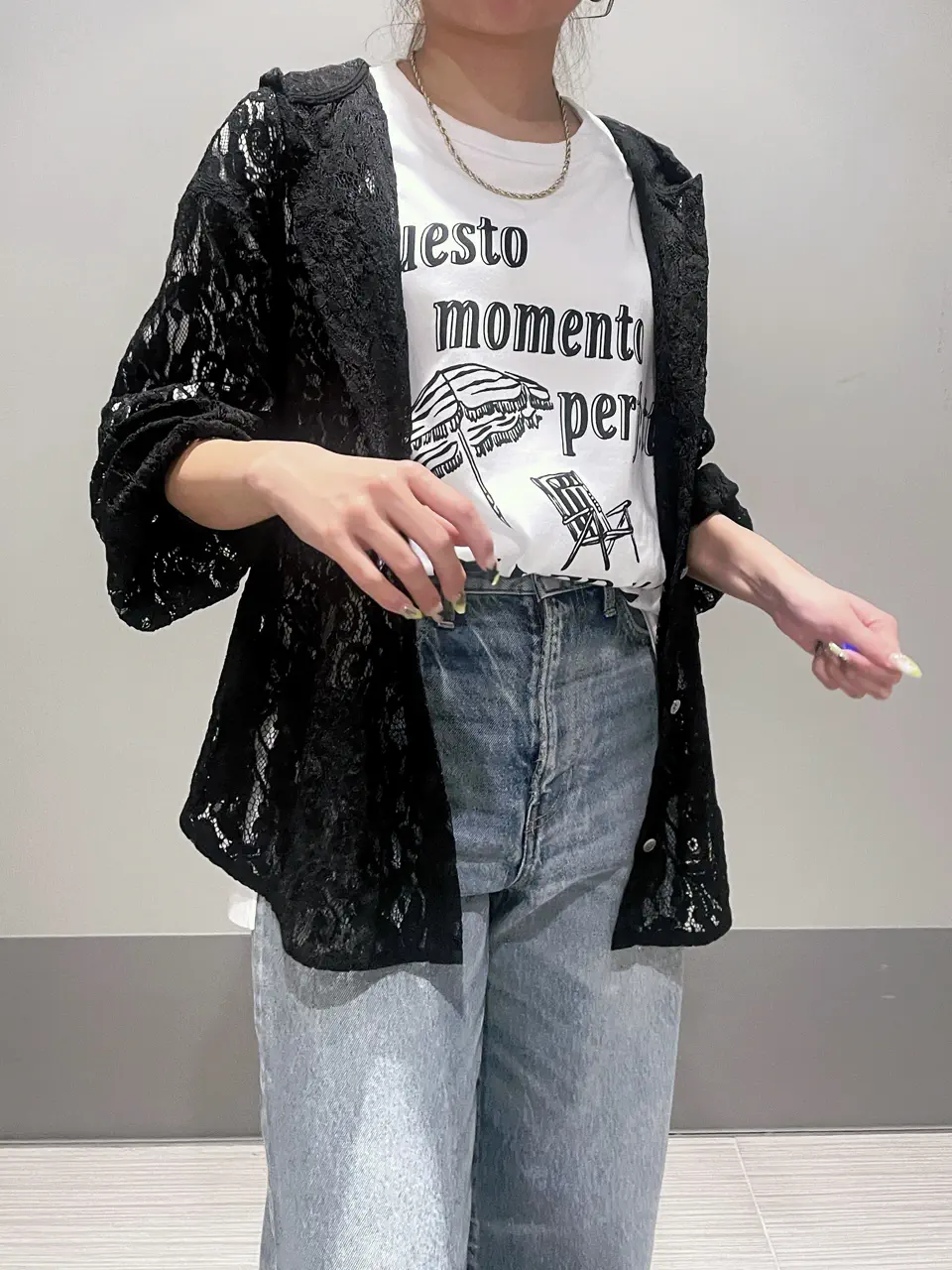 GRACE CONTINENTAL 細川　もなみ コーディネート画像