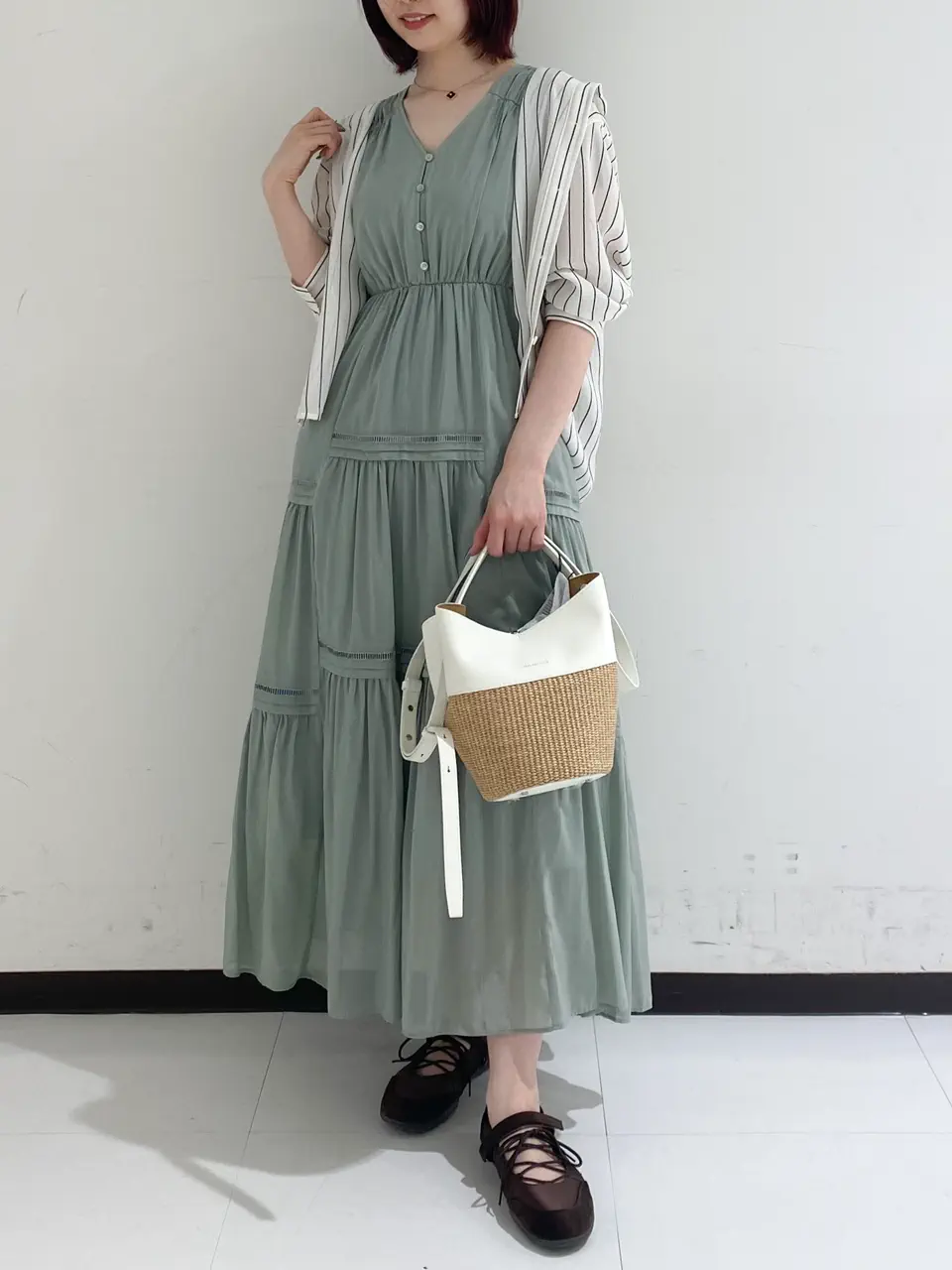 GRACE CONTINENTAL mikiho コーディネート画像