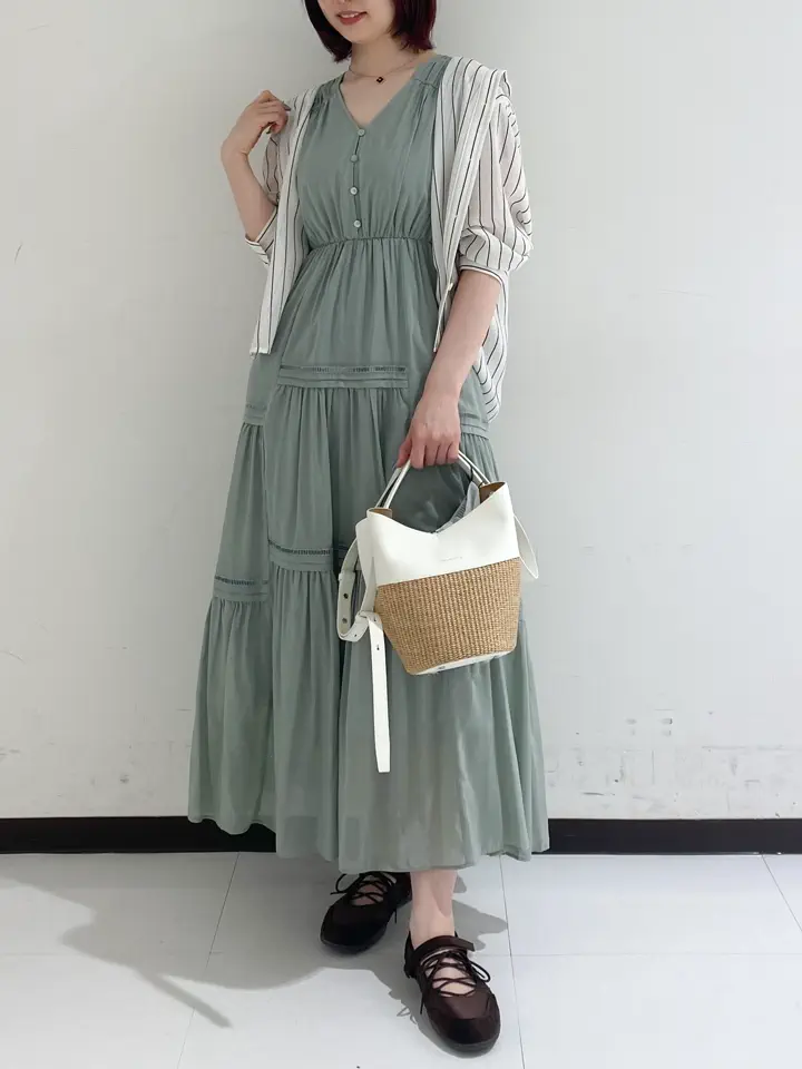 GRACE CONTINENTAL mikiho コーディネート画像