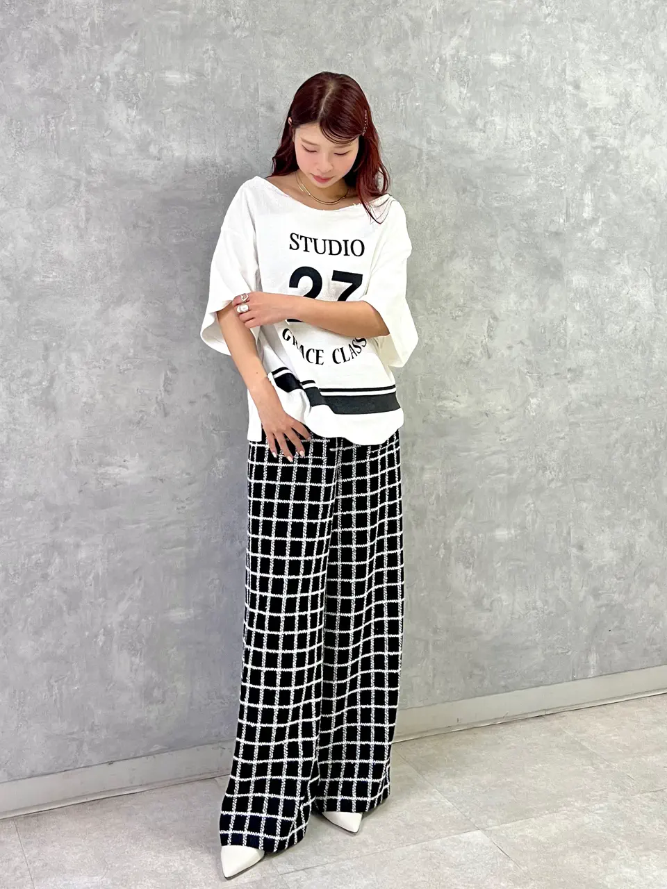 GRACE CONTINENTAL NORIA コーディネート画像