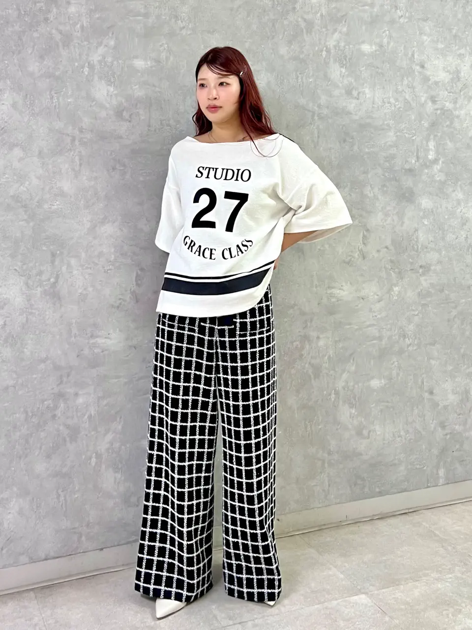 GRACE CONTINENTAL NORIA コーディネート画像