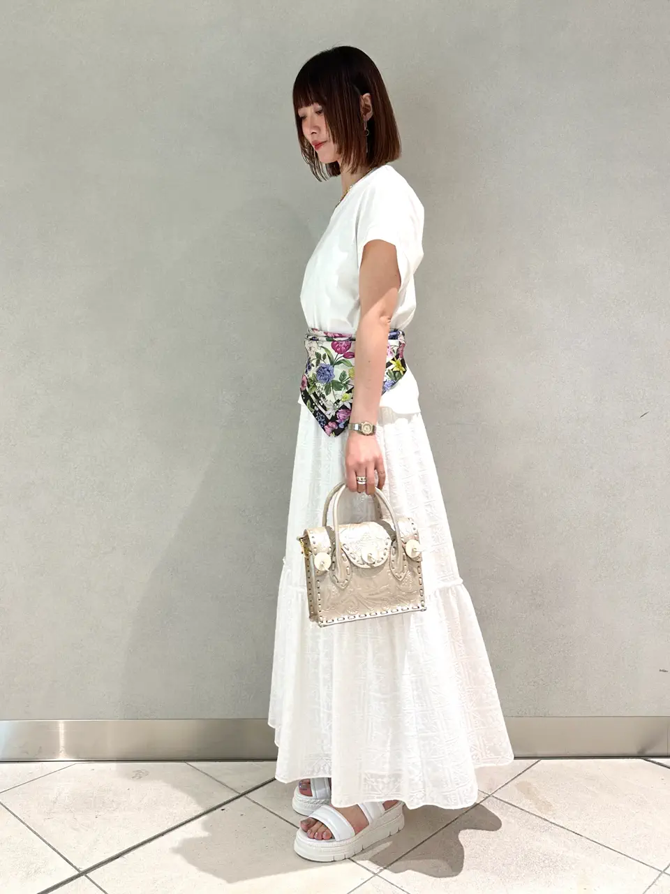 GRACE CONTINENTAL Kogane. コーディネート画像