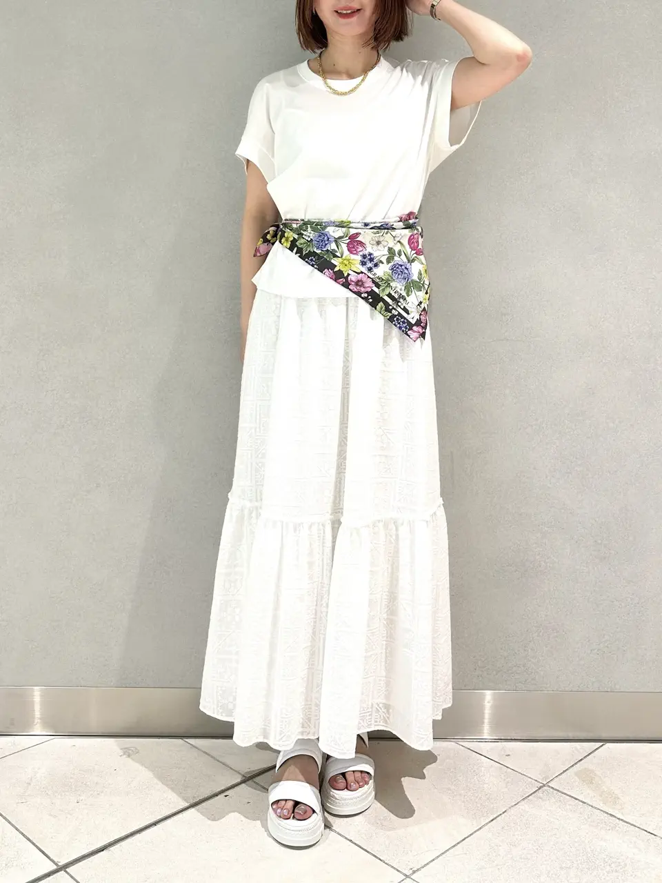 GRACE CONTINENTAL Kogane. コーディネート画像