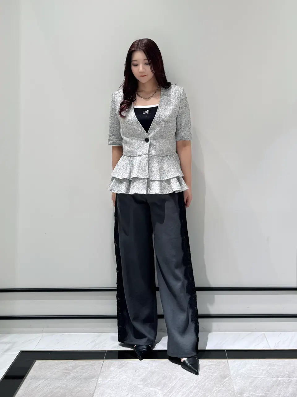 GRACE CONTINENTAL MOMOKO コーディネート画像