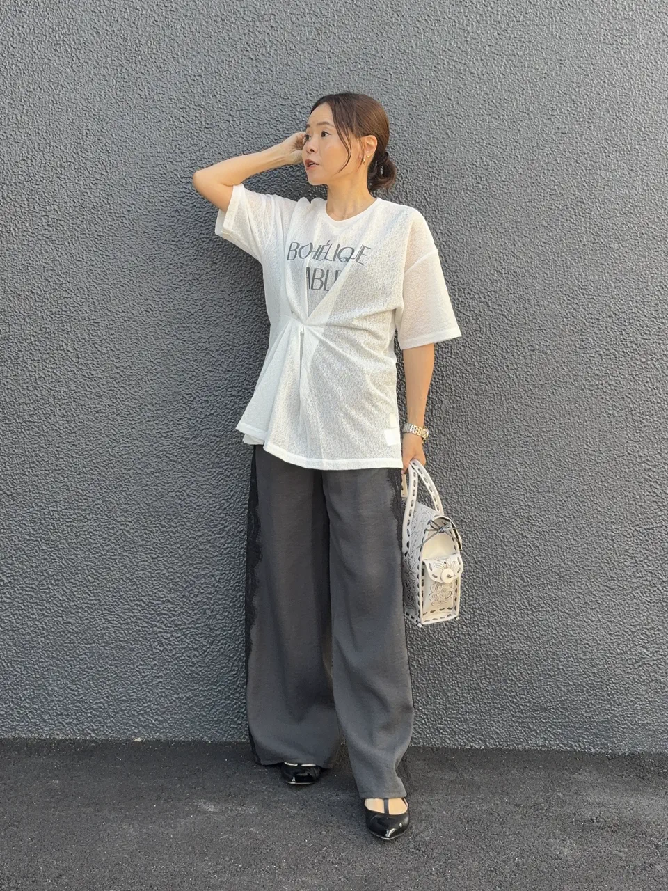 GRACE CONTINENTAL 穐山　香織 コーディネート画像