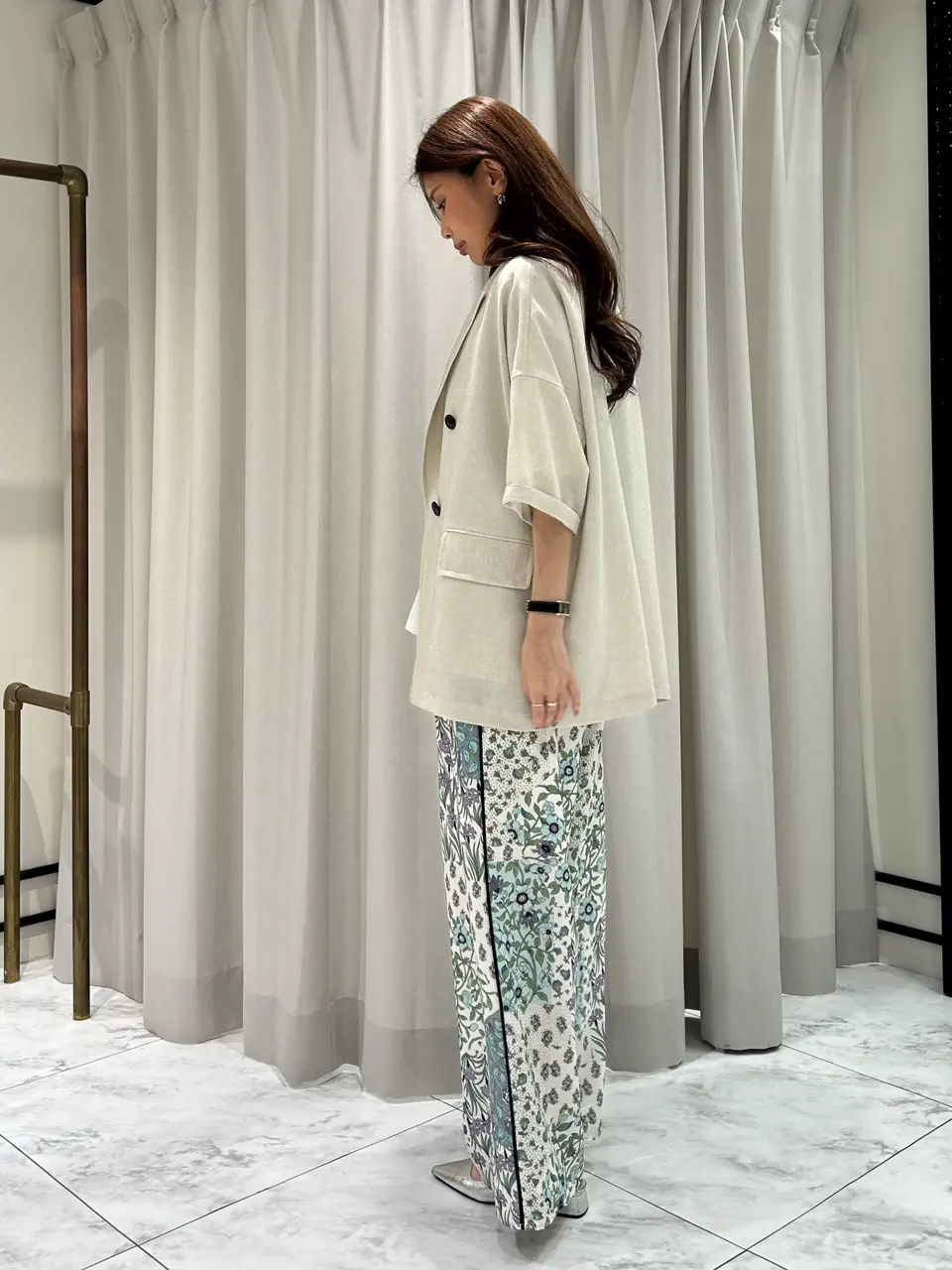 GRACE CONTINENTAL 志田　悠 コーディネート画像