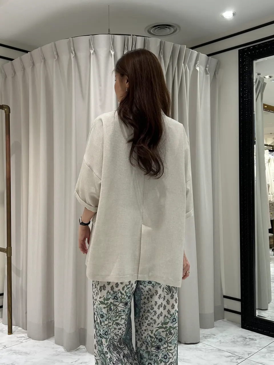 GRACE CONTINENTAL 志田　悠 コーディネート画像