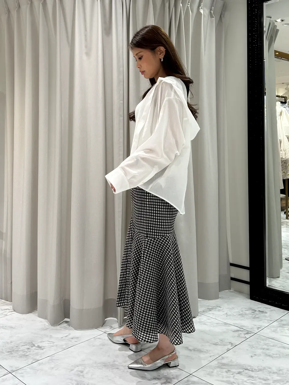 GRACE CONTINENTAL 志田　悠 コーディネート画像