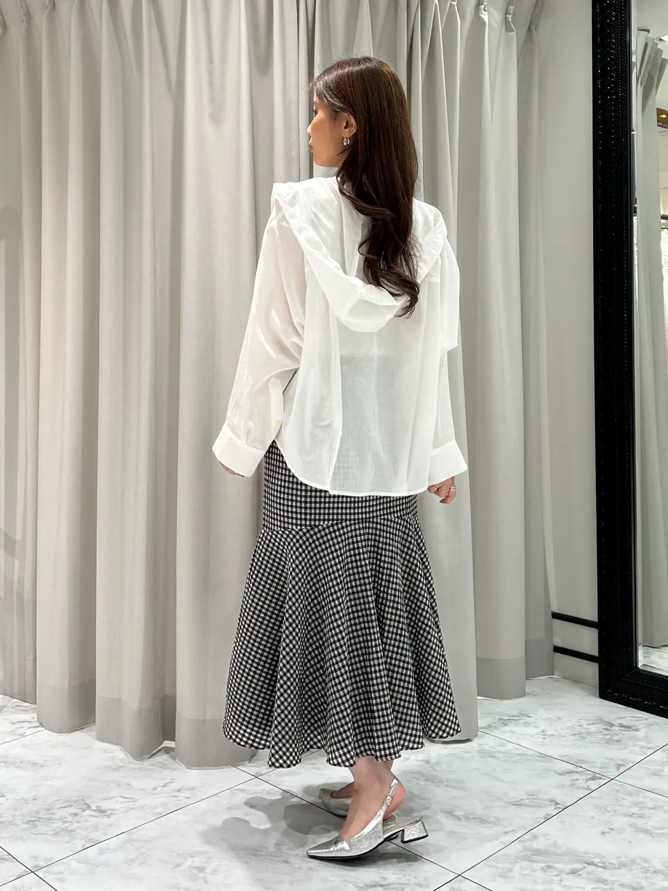 GRACE CONTINENTAL 志田　悠 コーディネート画像