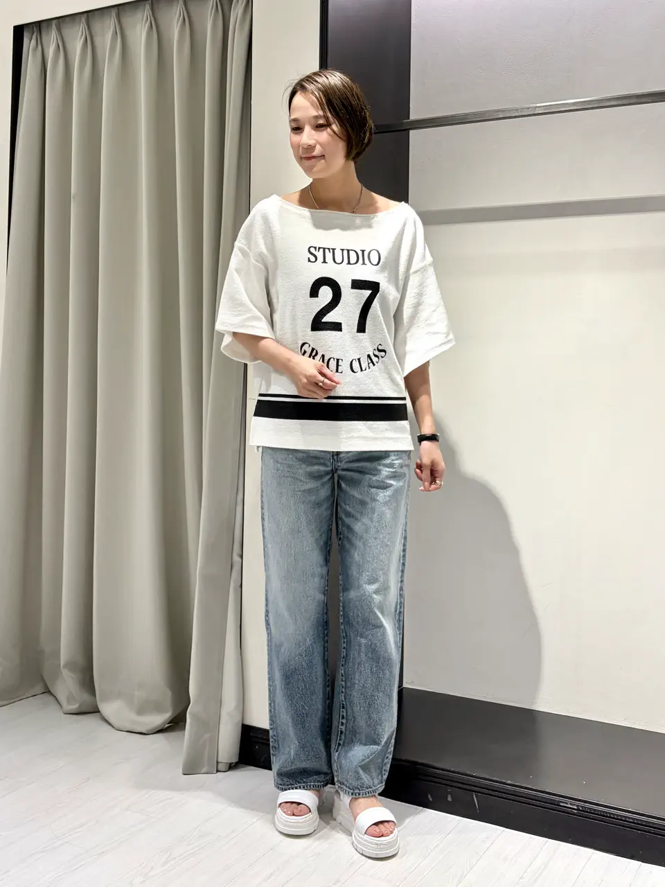  亀田 未希 コーディネート画像