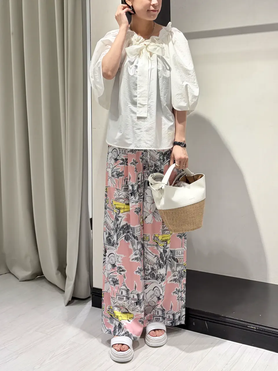 GRACE CONTINENTAL 亀田 未希 コーディネート画像