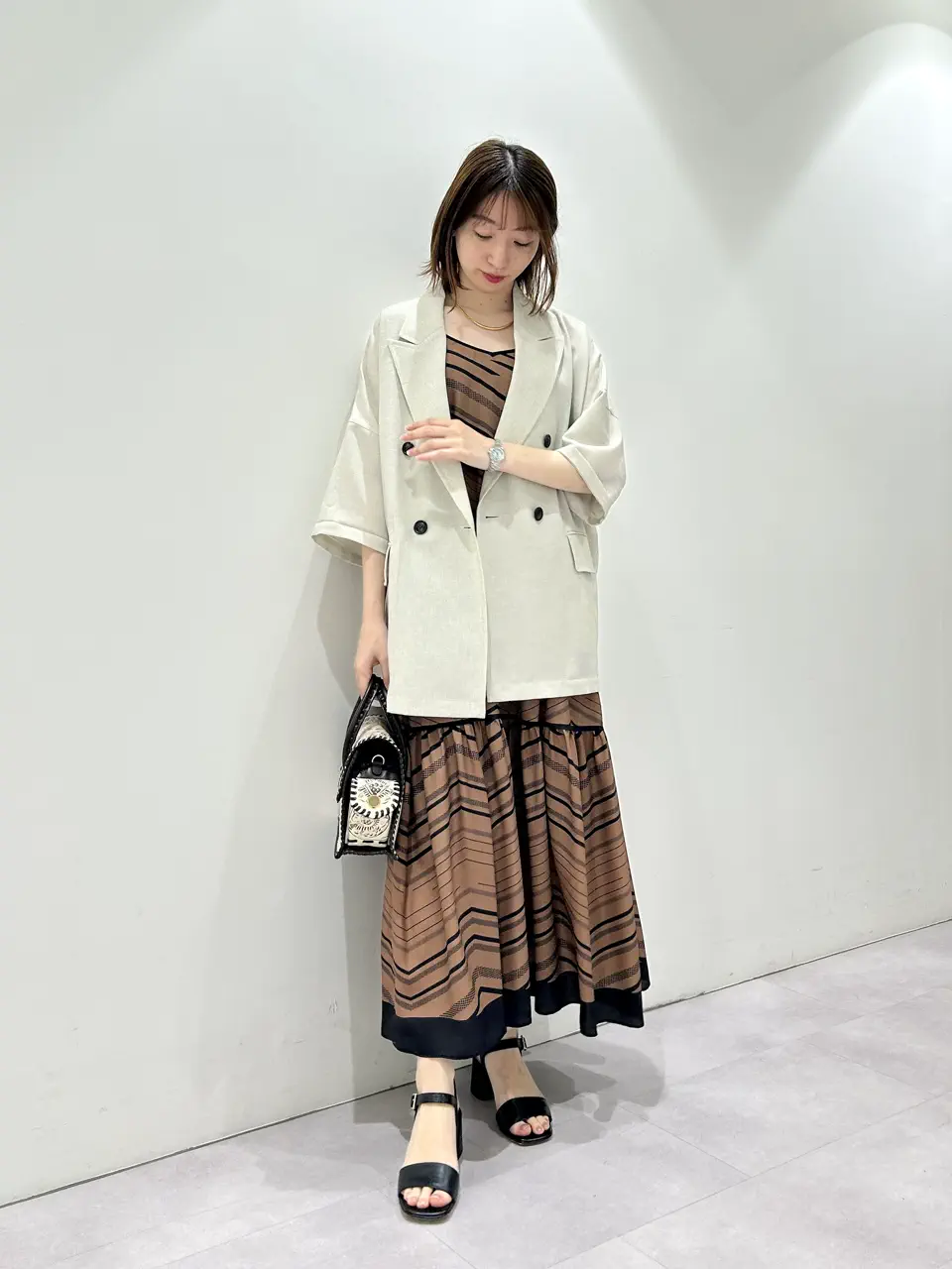 GRACE CONTINENTAL eri コーディネート画像