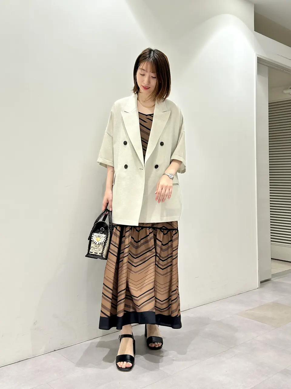 GRACE CONTINENTAL eri コーディネート画像