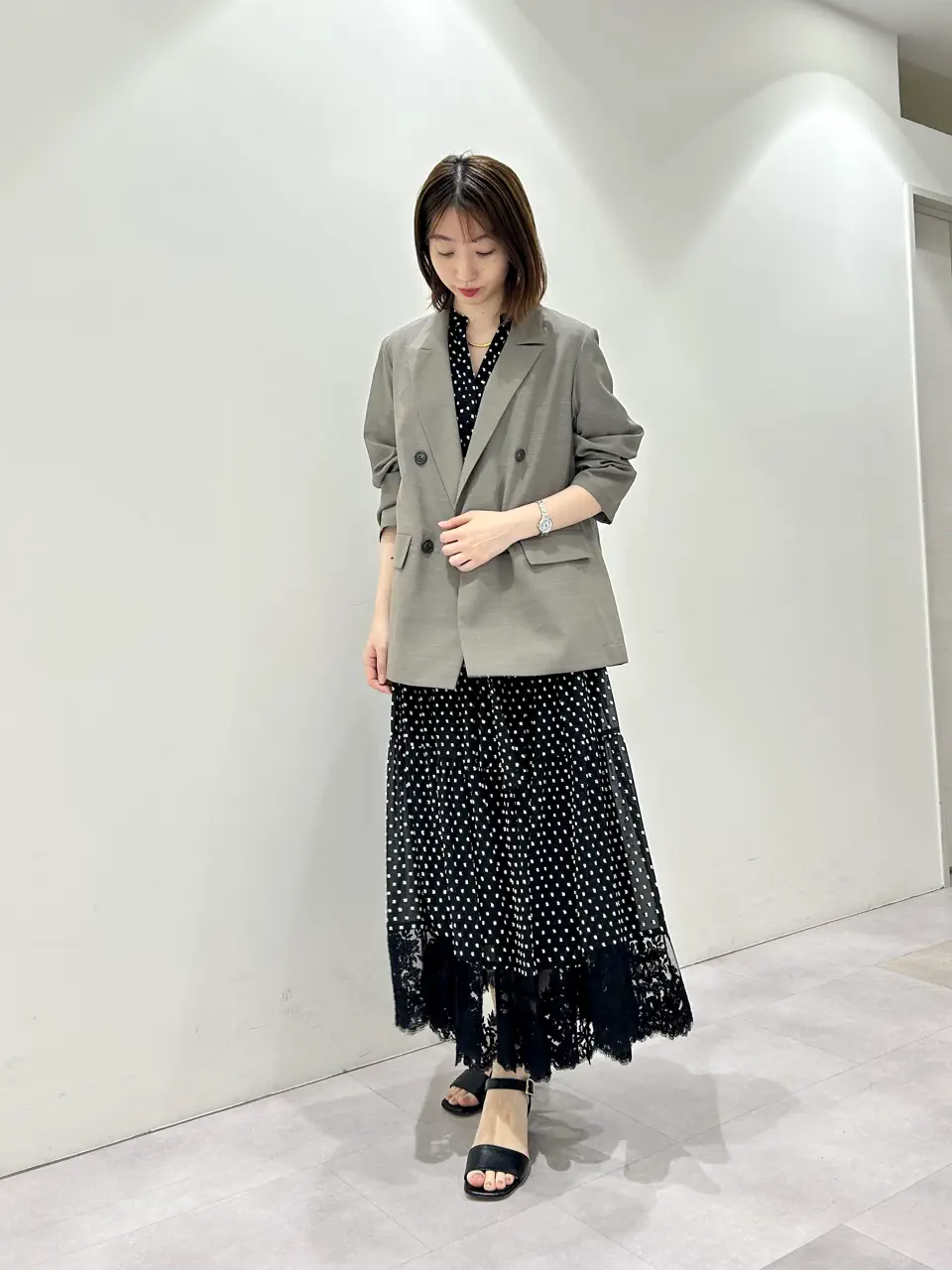 GRACE CONTINENTAL eri コーディネート画像