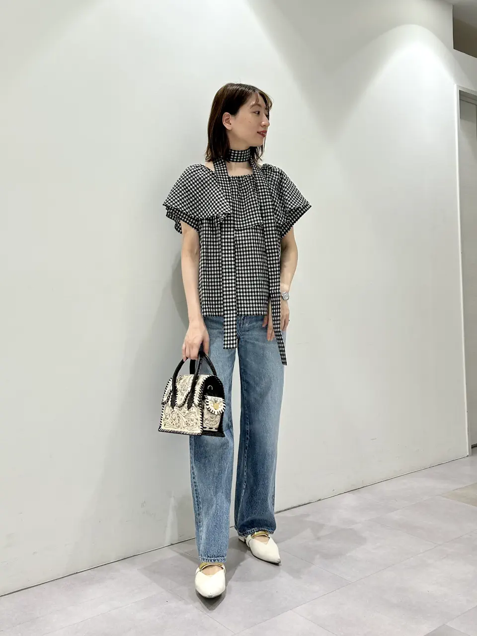 GRACE CONTINENTAL eri コーディネート画像