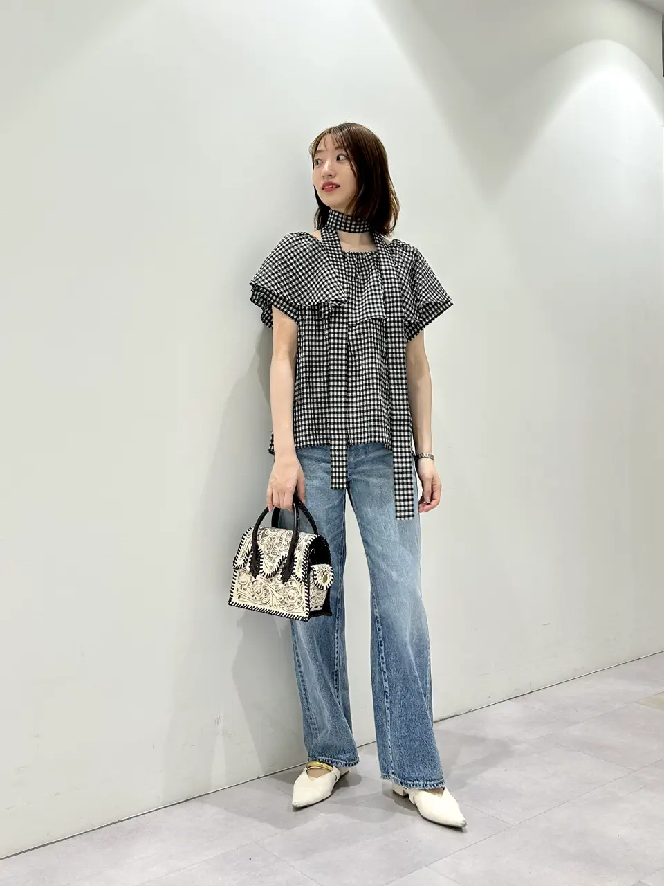 GRACE CONTINENTAL eri コーディネート画像