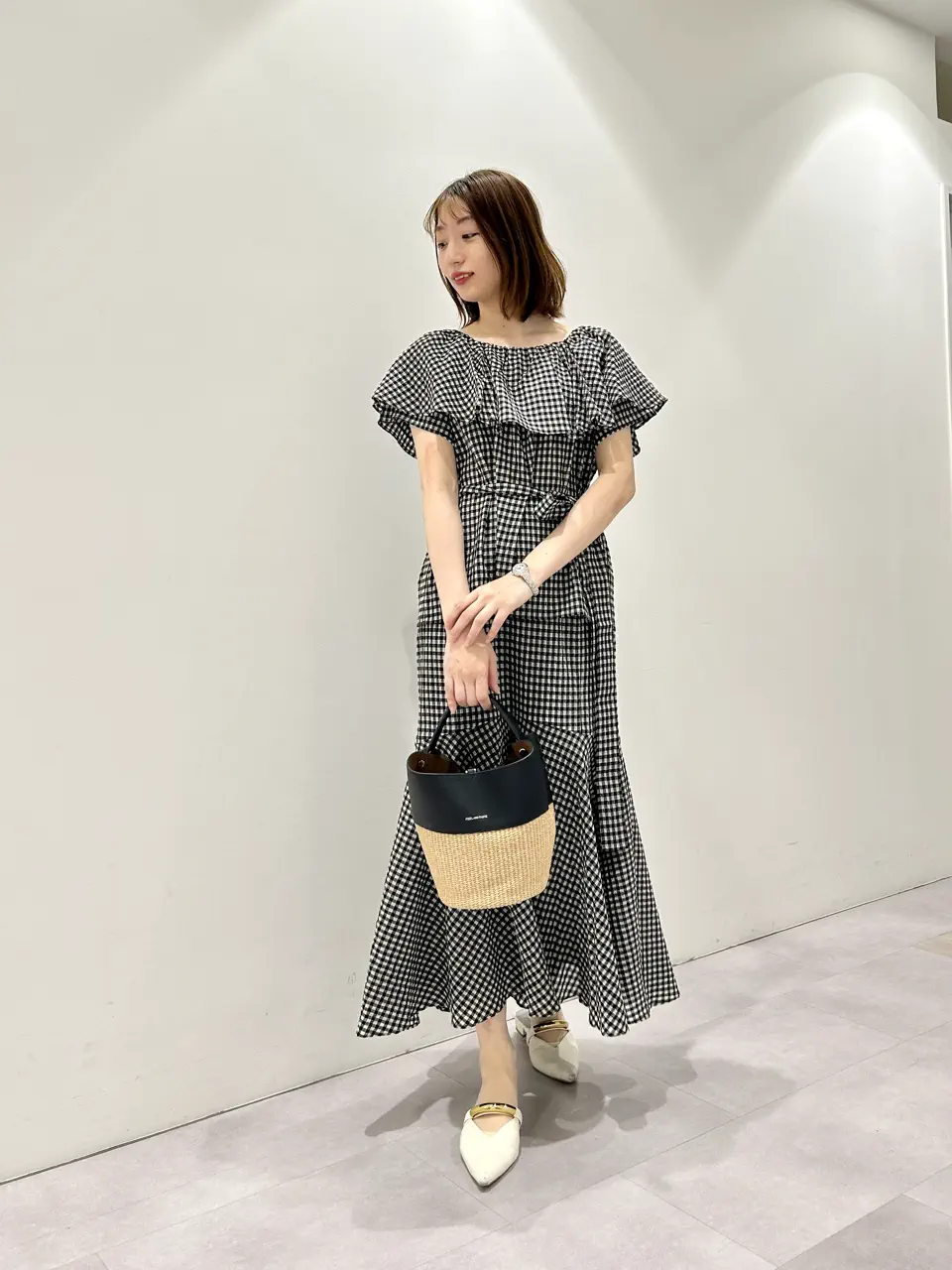 GRACE CONTINENTAL eri コーディネート画像