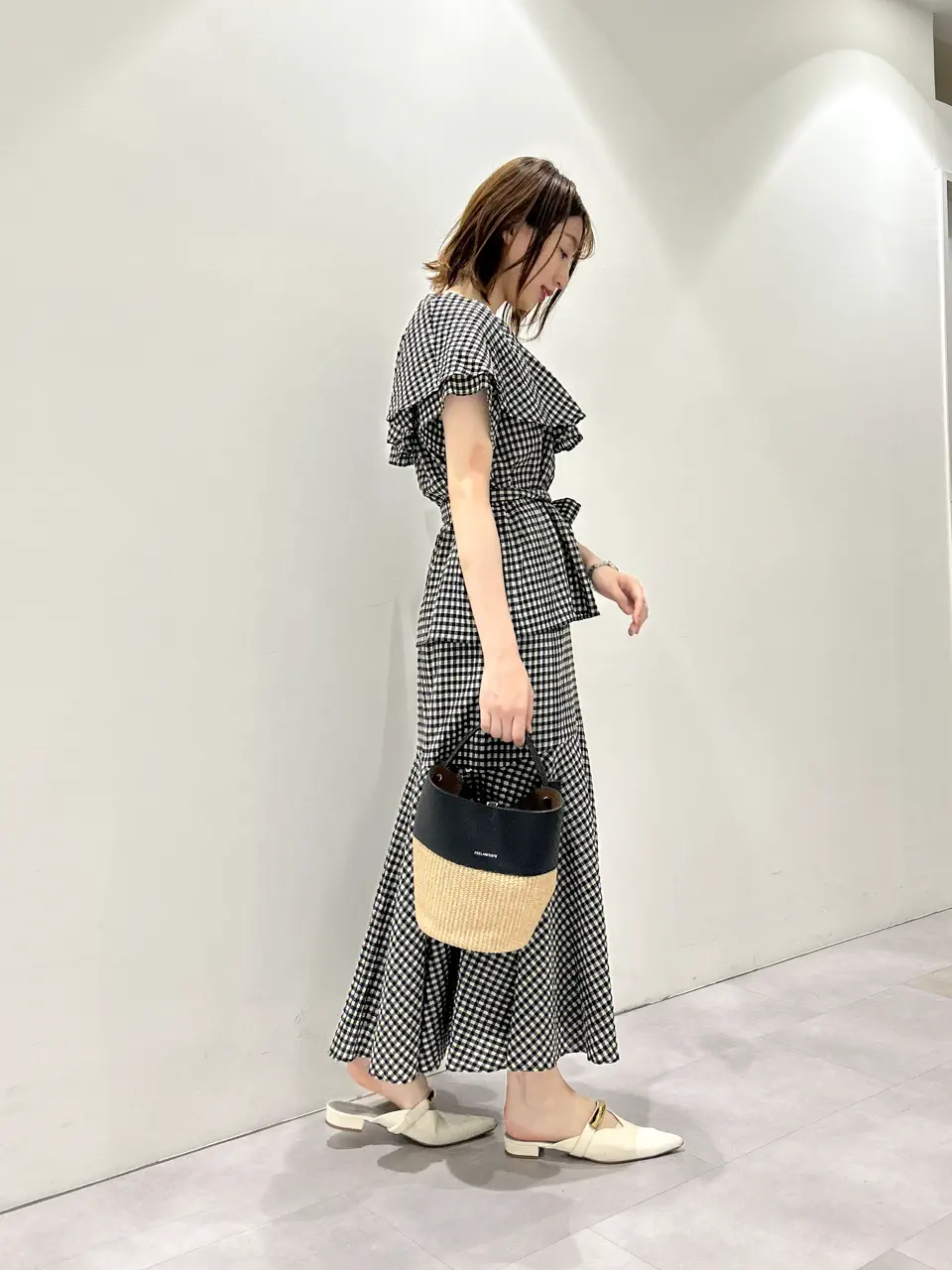 GRACE CONTINENTAL eri コーディネート画像