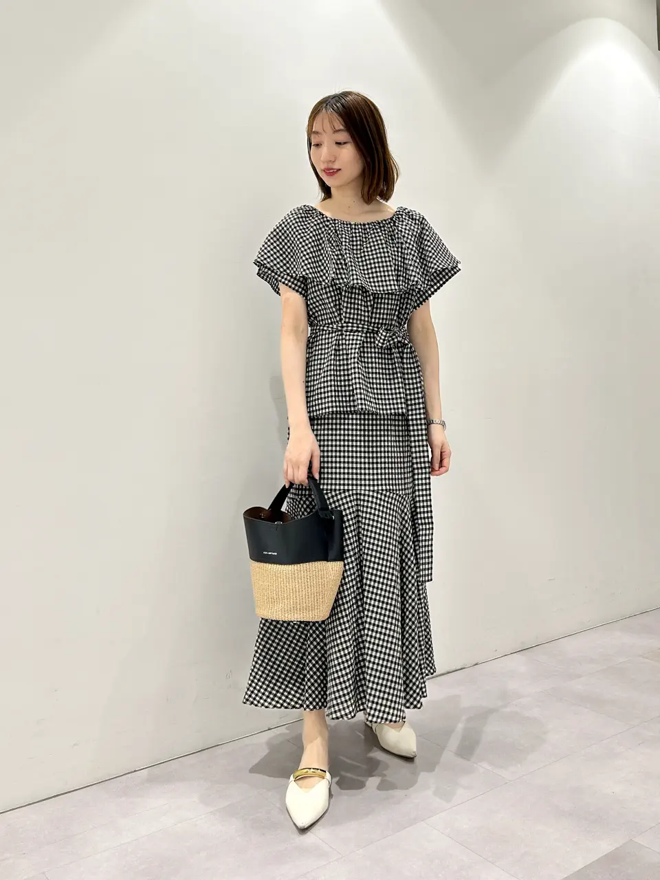 GRACE CONTINENTAL eri コーディネート画像