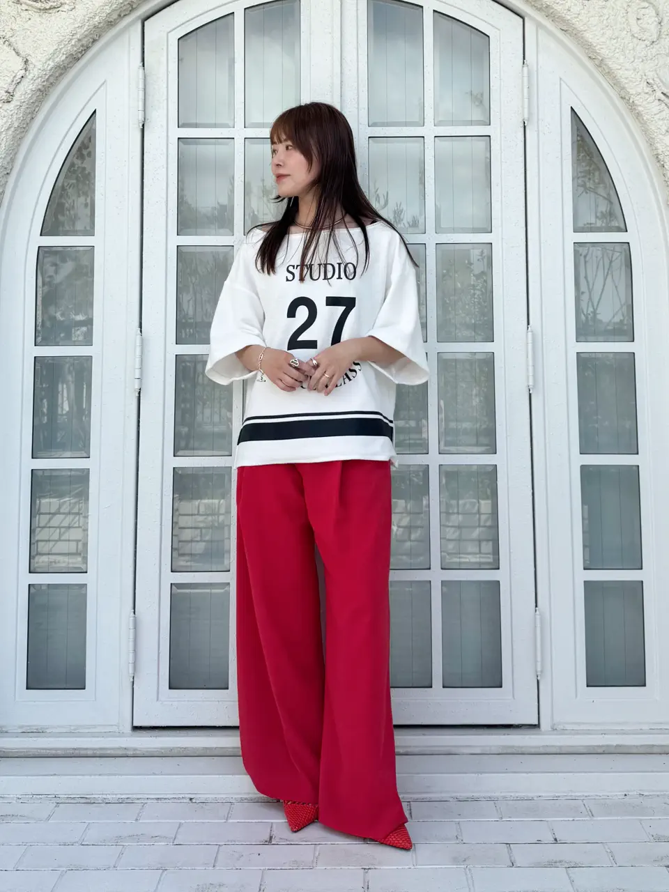 GRACE CONTINENTAL 古川温子 コーディネート画像