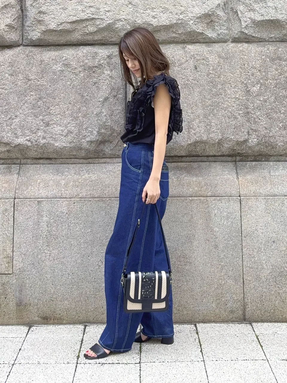 GRACE CONTINENTAL yukimi yonee コーディネート画像