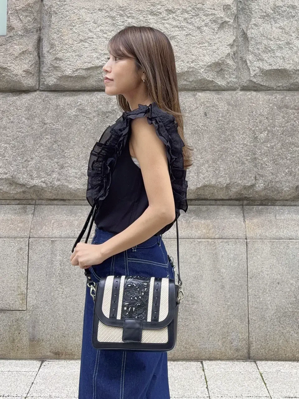 GRACE CONTINENTAL yukimi yonee コーディネート画像