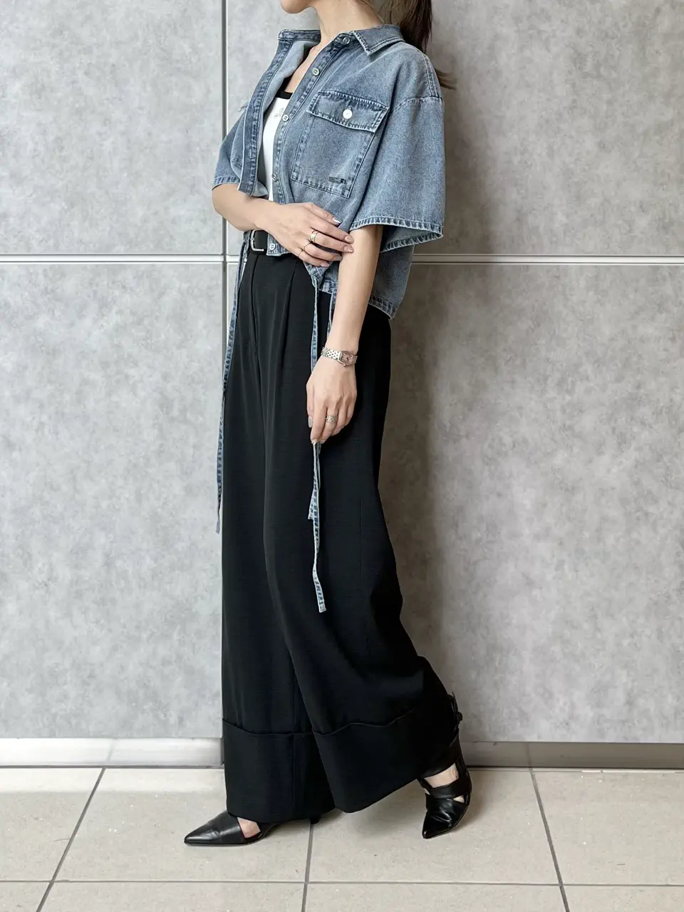 GRACE CONTINENTAL A.Kameyama コーディネート画像