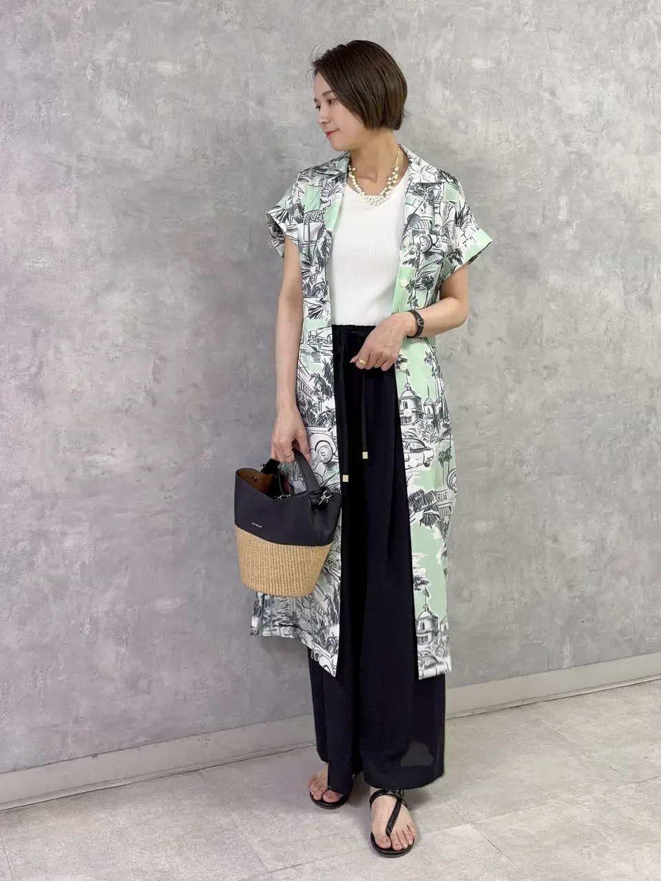 GRACE CONTINENTAL 亀田 未希 コーディネート画像