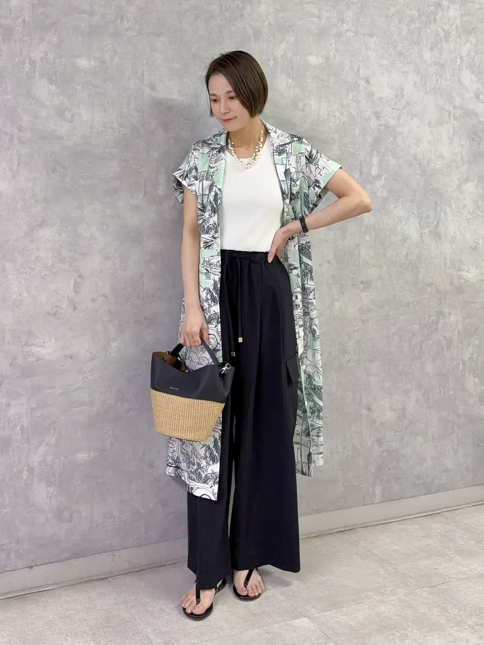 GRACE CONTINENTAL 亀田 未希 コーディネート画像