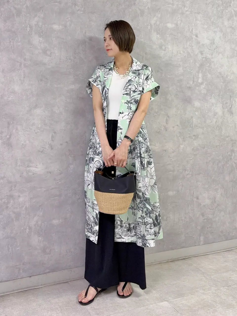 GRACE CONTINENTAL 亀田 未希 コーディネート画像