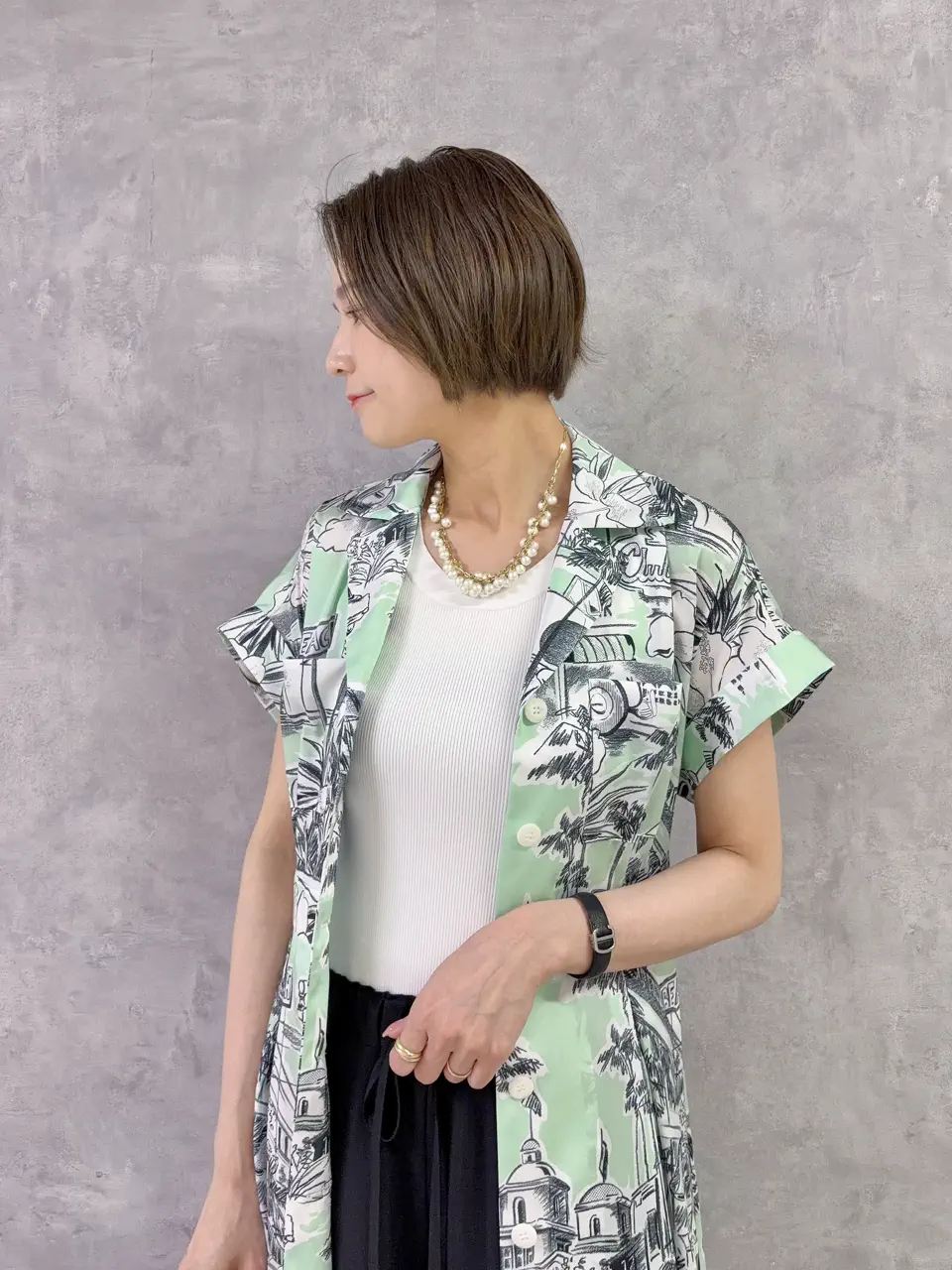 GRACE CONTINENTAL 亀田 未希 コーディネート画像