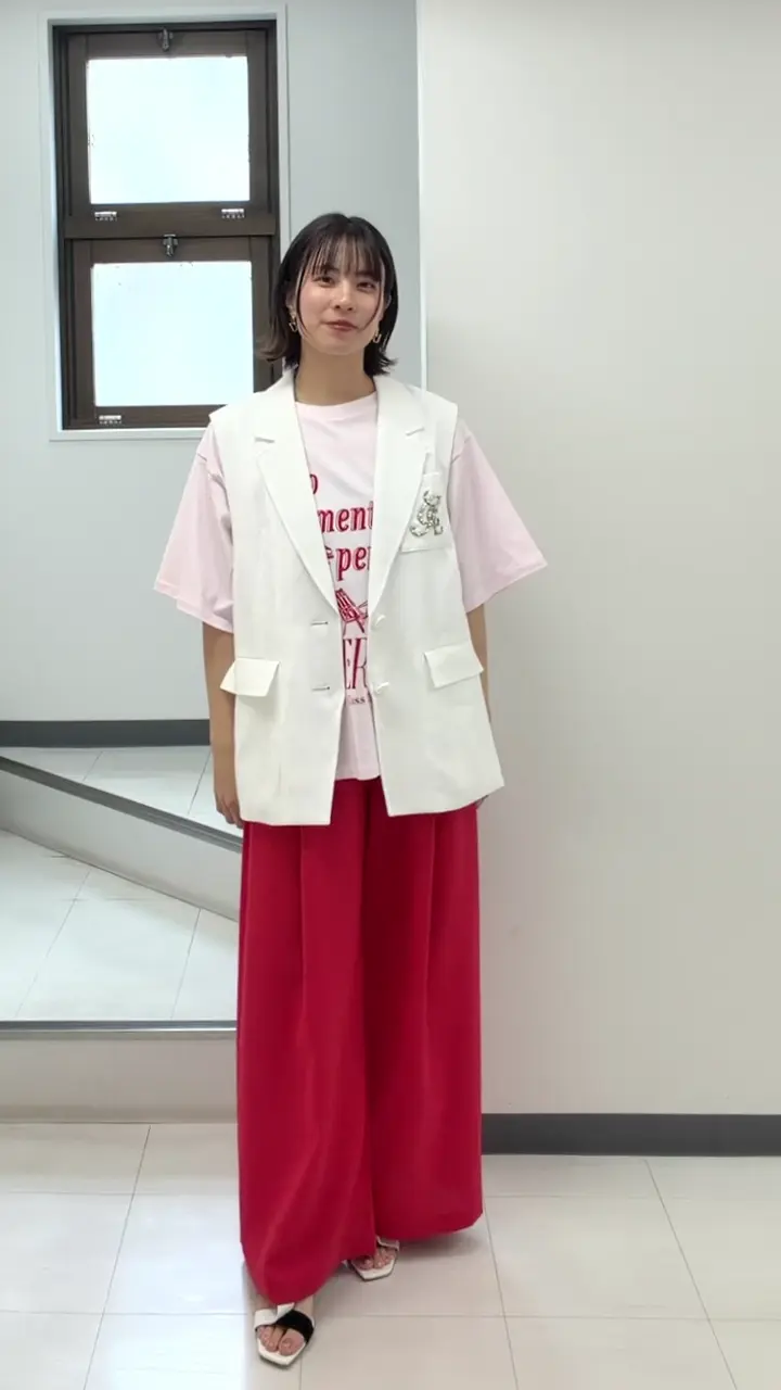 GRACE CONTINENTAL Hikaru Okada コーディネート画像